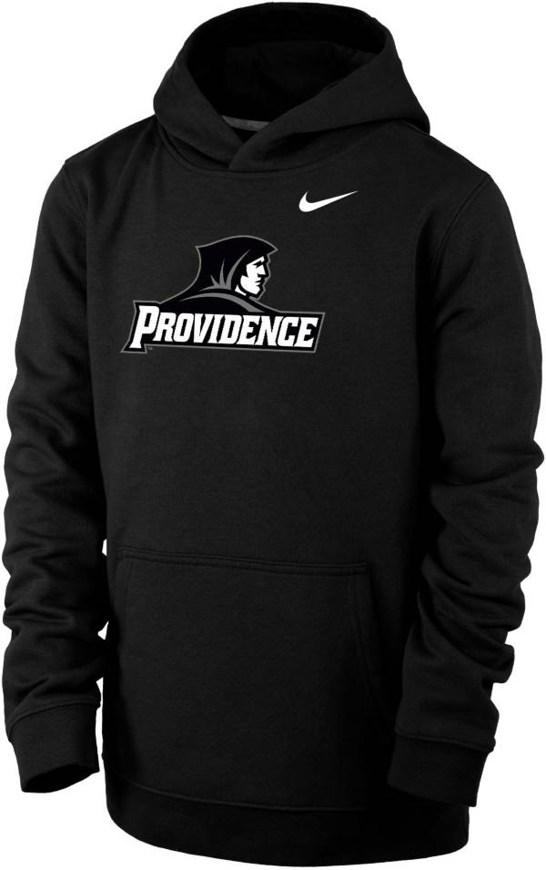 Nike Youth Providence Friars Club Fleece Pullover Black Hoodie