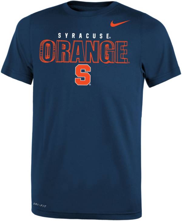 Nike Youth Syracuse Orange Blue Dri-FIT Legend T-Shirt