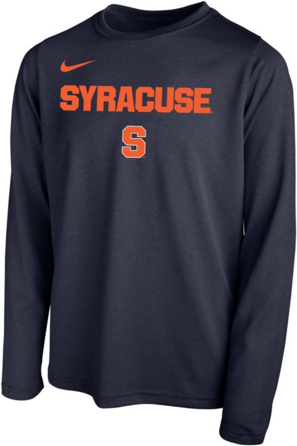 Nike Youth Syracuse Orange Blue Dri-FIT Legend Long Sleeve Tee product image