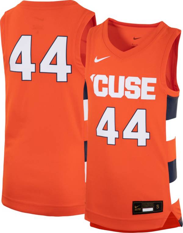 Men's Nike #44 Orange Syracuse Orange Team Replica Basketball Jersey