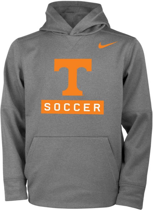 Nike Youth Tennessee Volunteers Grey Soccer Therma Pullover Hoodie product image