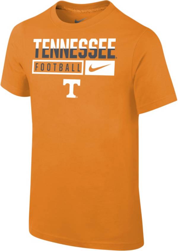 Nike Youth Tennessee Volunteers Tennessee Orange Football Cotton T-Shirt product image