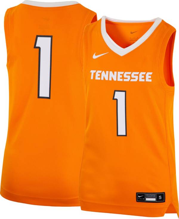 Nike Youth Tennessee Volunteers #1 Tennessee Orange Replica Basketball Jersey