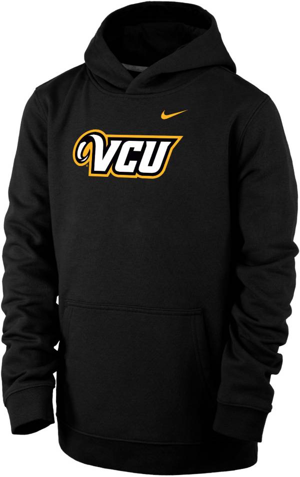 Nike Youth VCU Rams Club Fleece Pullover Black Hoodie product image