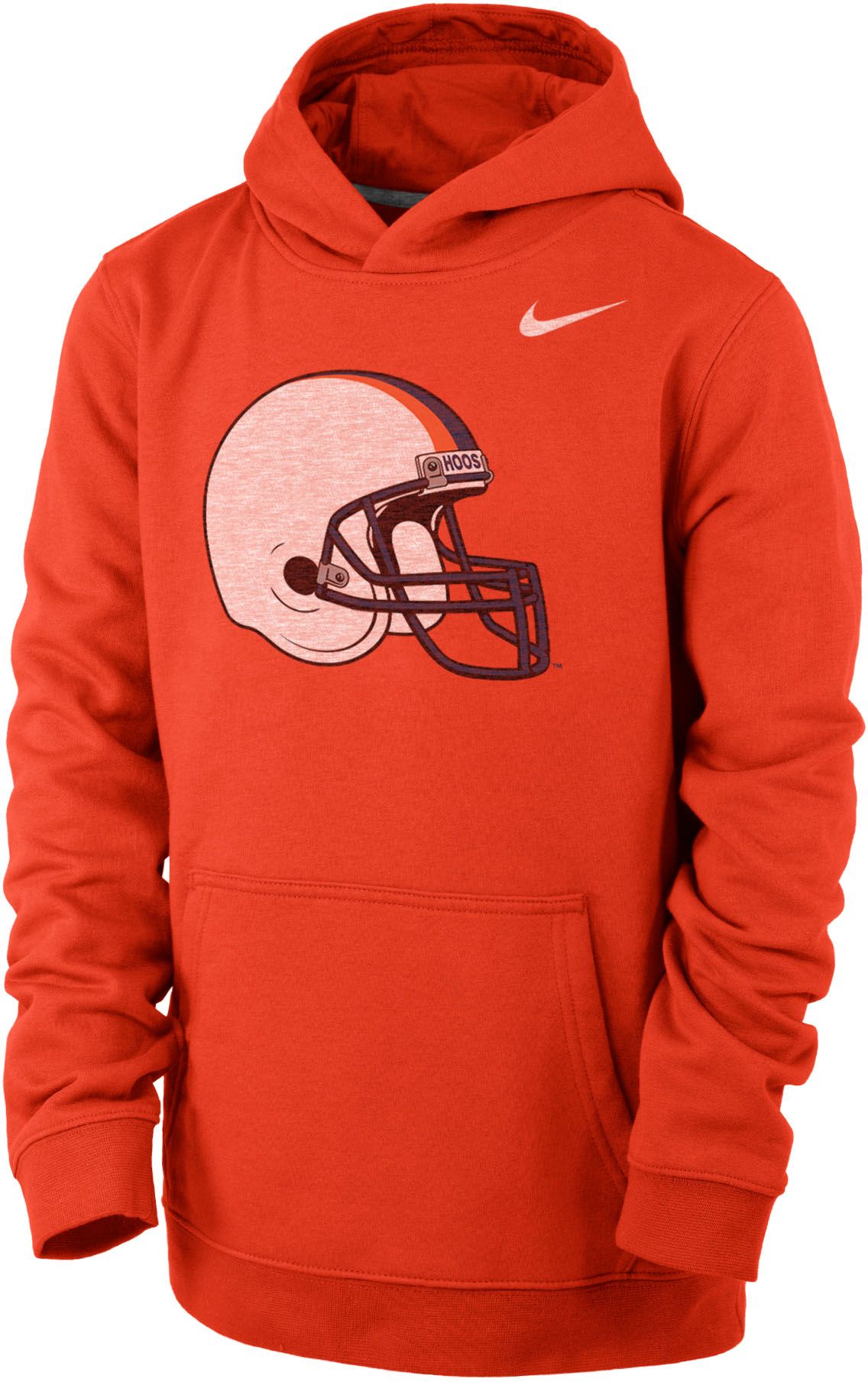 Nike Youth Virginia Cavaliers Orange Vintage Logo Fleece Pullover Hoodie |  Dick's Sporting Goods
