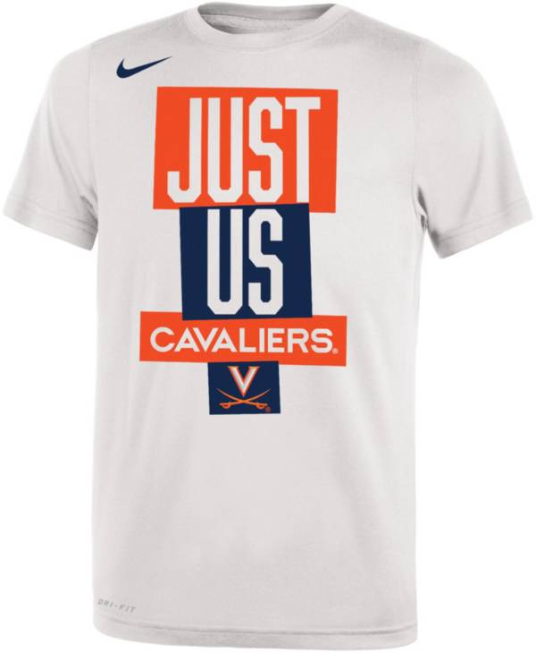 Nike Youth Virginia Cavaliers ‘Just Us' Bench T-Shirt