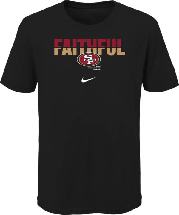 Nike Youth San Francisco 49ers Local Split Black T-Shirt