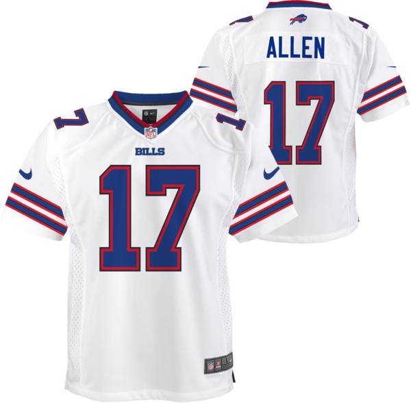 NFL Team Apparel Youth Buffalo Bills Josh Allen #17 Royal