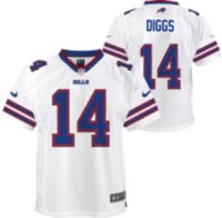 Nike Men's Buffalo Bills Stefon Diggs #14 Atmosphere Grey Game Jersey