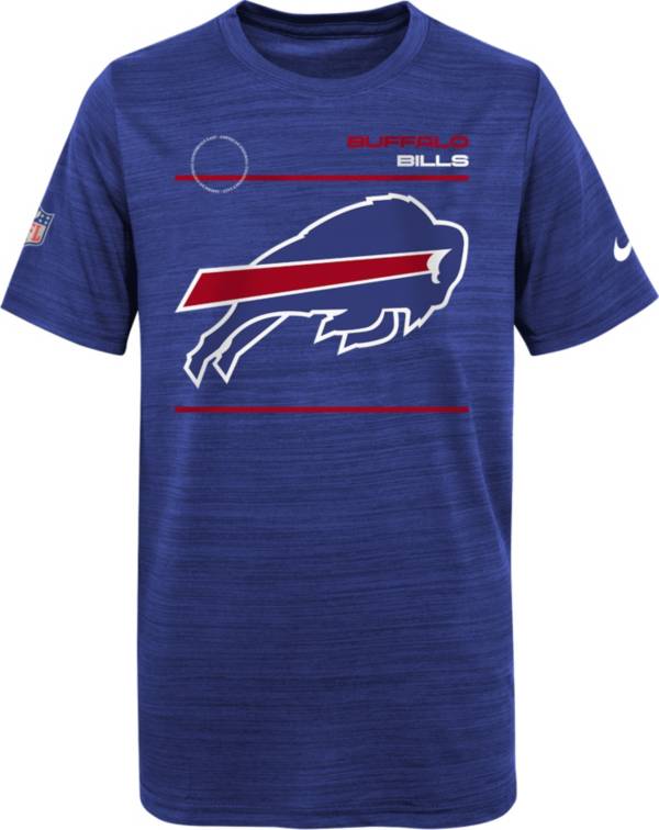 Nike Youth Buffalo Bills Sideline Legend Velocity Royal T-Shirt