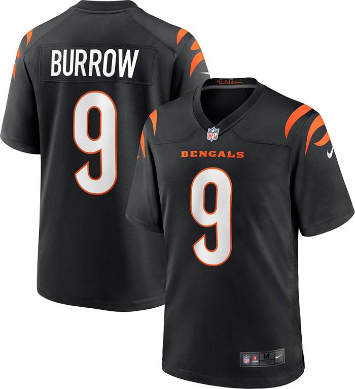 Nike Youth Cincinnati Bengals Joe Burrow #9 Black T-Shirt
