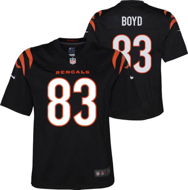 Nike Youth Cincinnati Bengals Tyler Boyd #83 Black Game Jersey