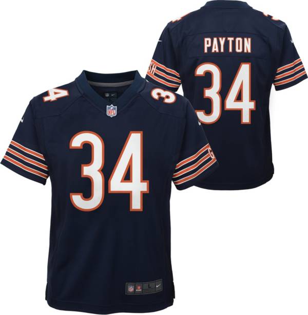 Nike Youth Chicago Bears Walter Payton #34 Navy Game Jersey Dick's Sporting Goods