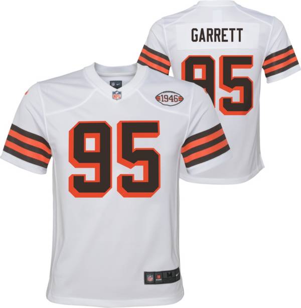 Cleveland Browns Myles Garrett White 2020 Vapor Limited Jersey