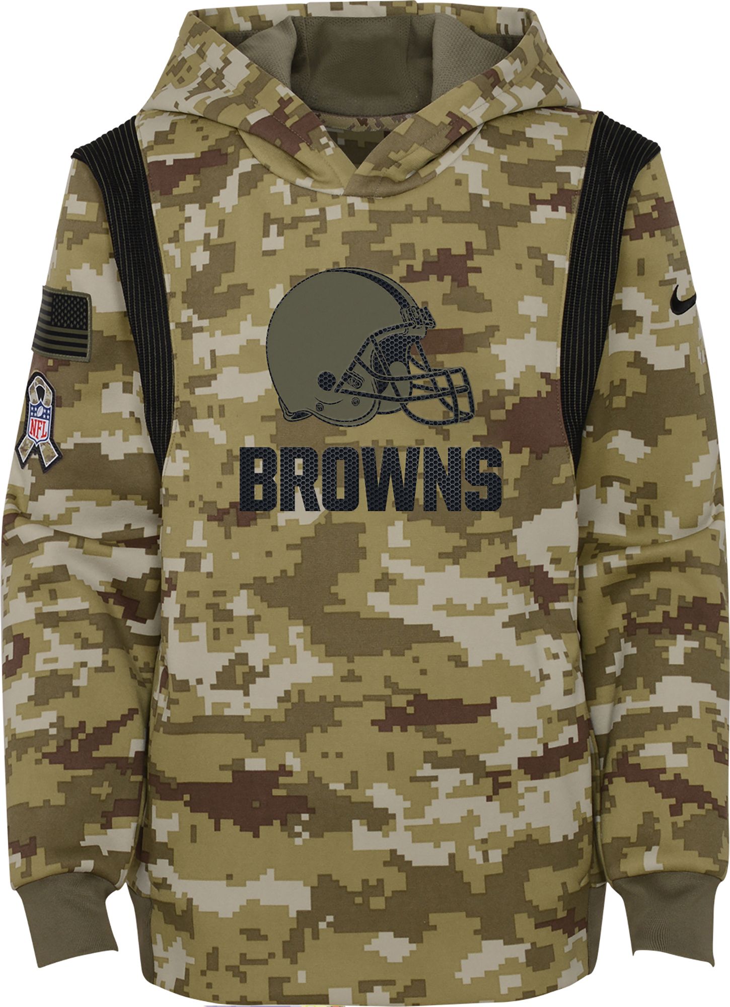 browns camo hoodie