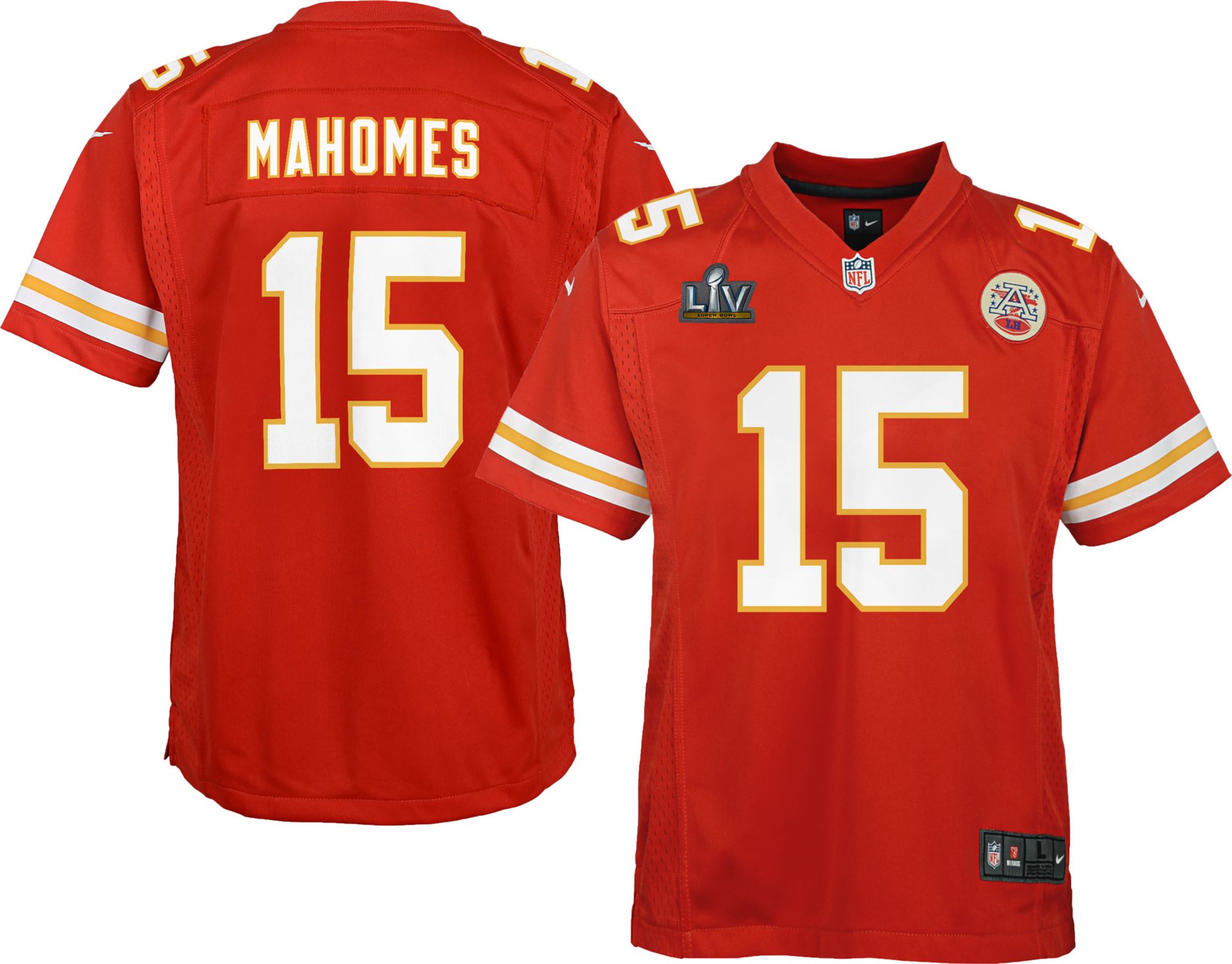 patrick mahomes super bowl jersey nike