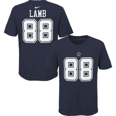 sorry, Nike Youth Dallas Cowboys CeeDee Lamb #88 Navy Short-Sleeve T-Shirt is currently out of stock