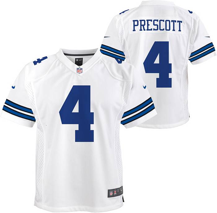 Nike Dallas Cowboys Dak Prescott #4 Game Replica Jersey - Navy