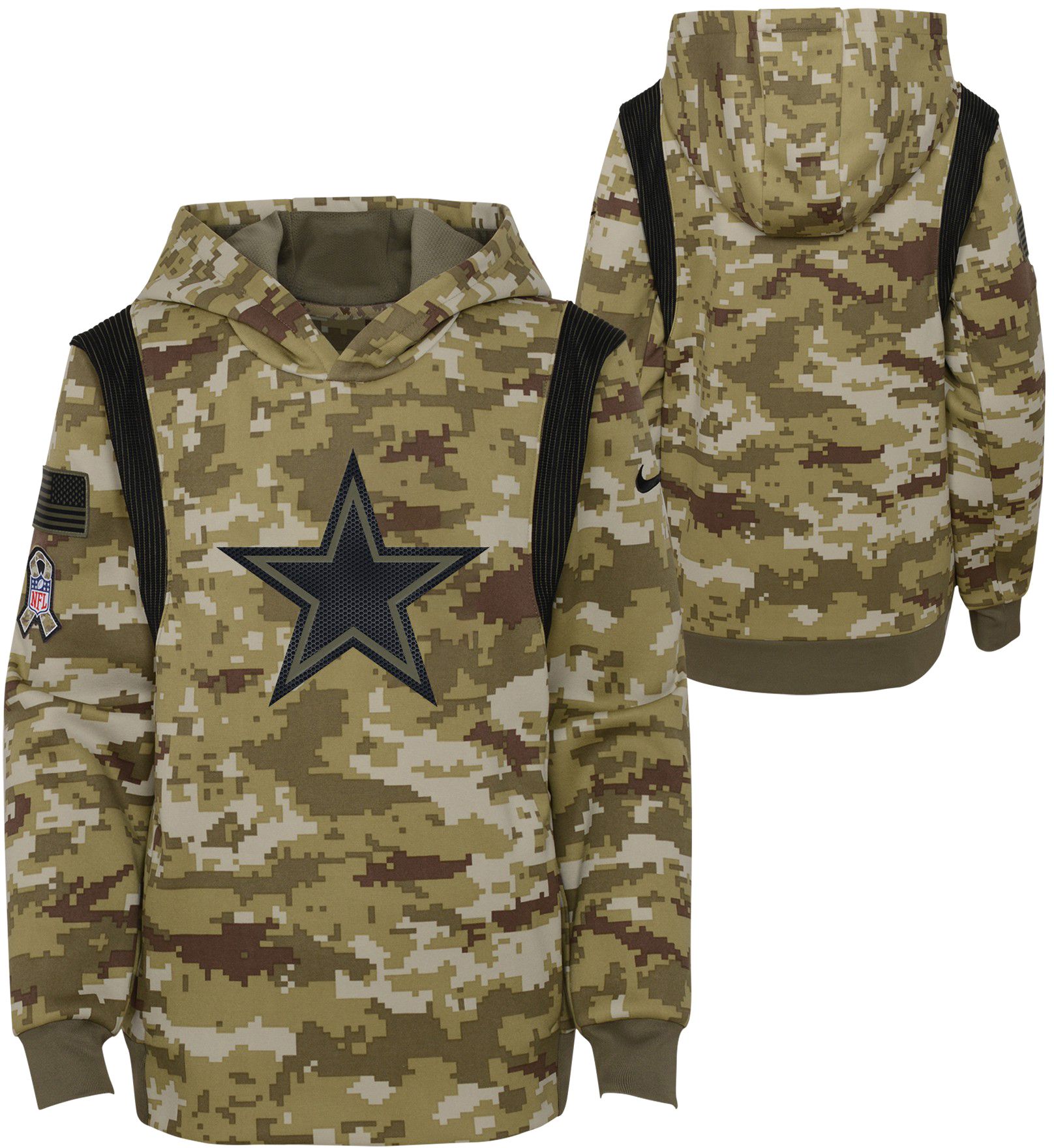 Dallas Cowboys Camoflage Fall Forest Hoodie - Teexpace