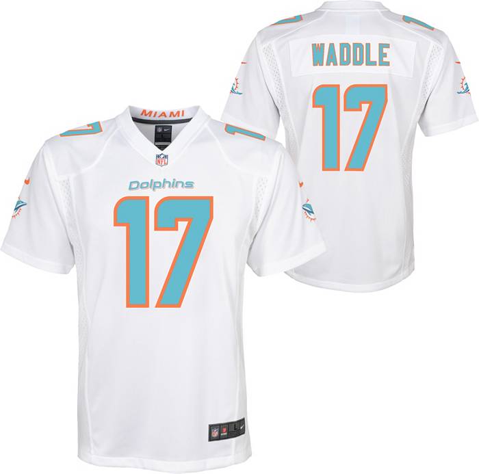Nike Youth Miami Dolphins Tyreek Hill #10 Aqua Game Jersey