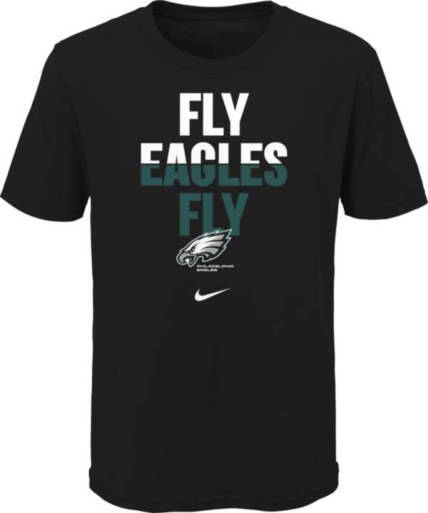 Nike Youth Philadelphia Eagles Local Split Black T-Shirt