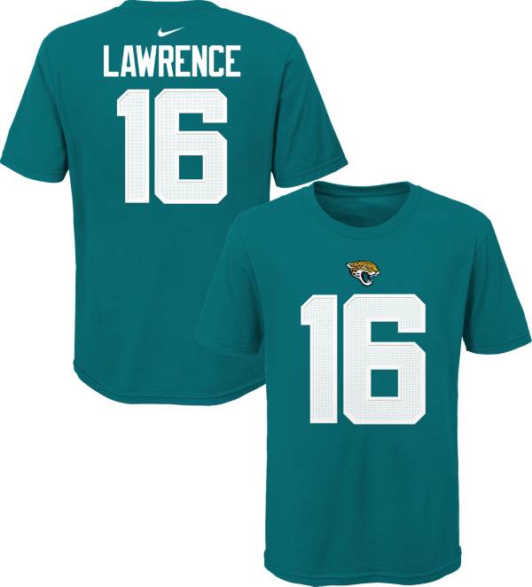 Nike Youth Jacksonville Jaguars Trevor Lawrence #16 Teal T-Shirt product image