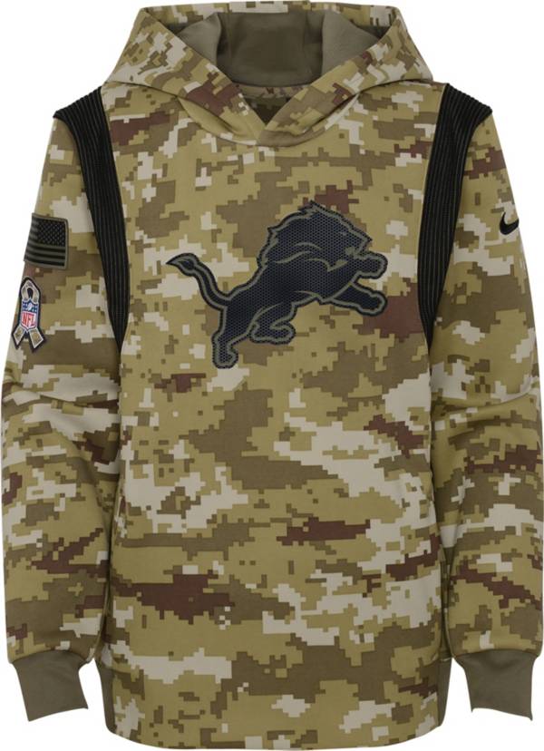 Nike Youth Detroit Lions Salute to Service Camouflage Hoodie product image