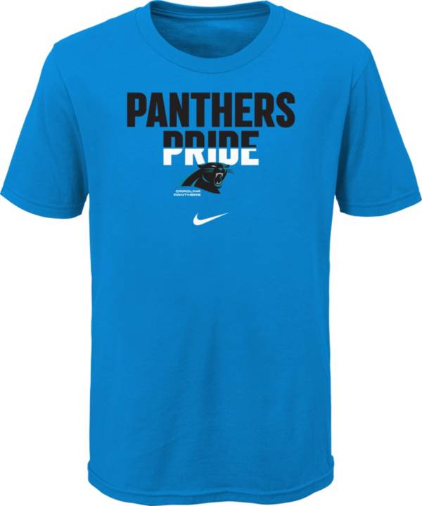 Nike Youth Carolina Panthers Local Split Blue T-Shirt product image