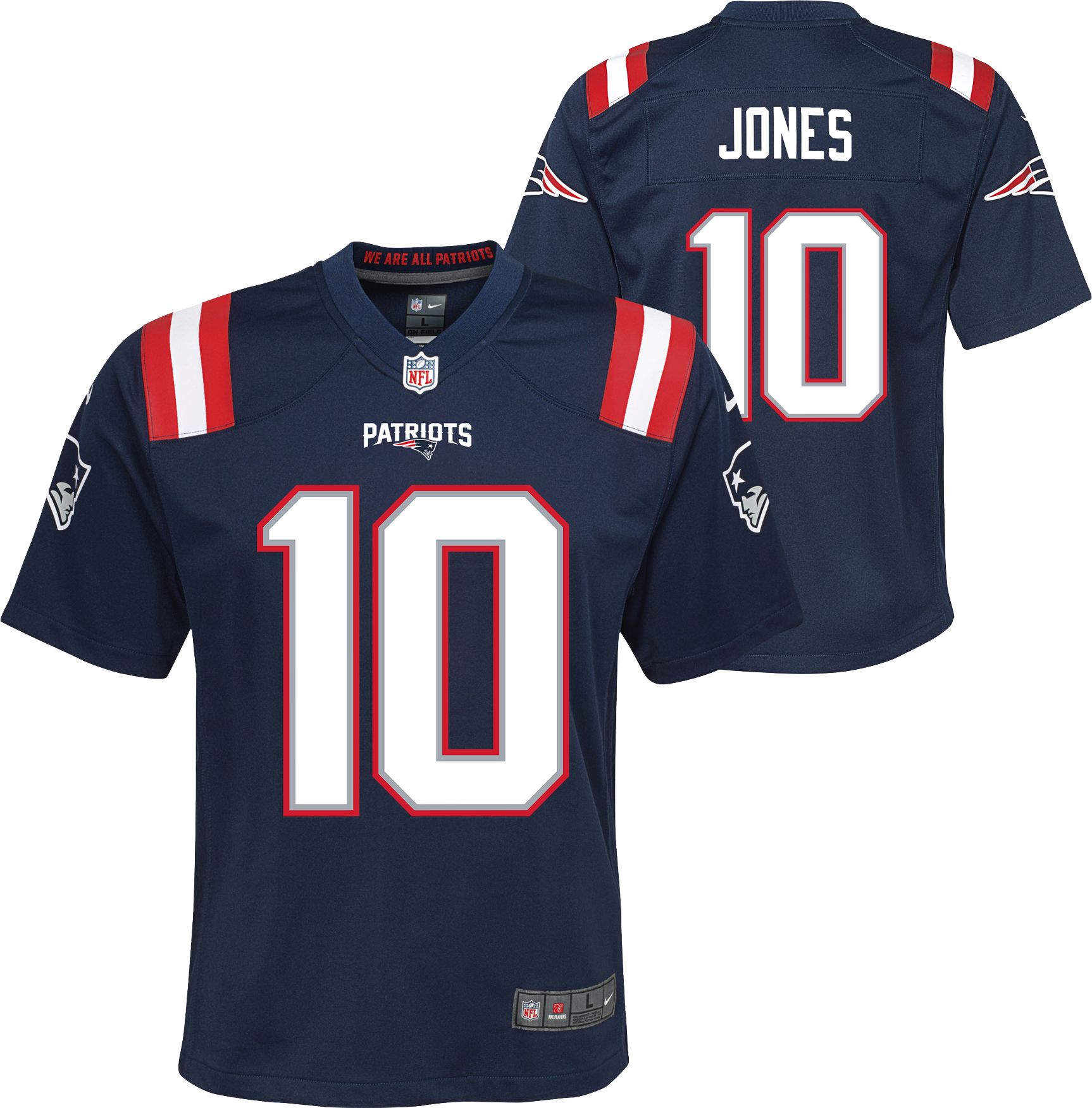 Men's Nike Mac Jones Gray New England Patriots Inverted Legend Jersey