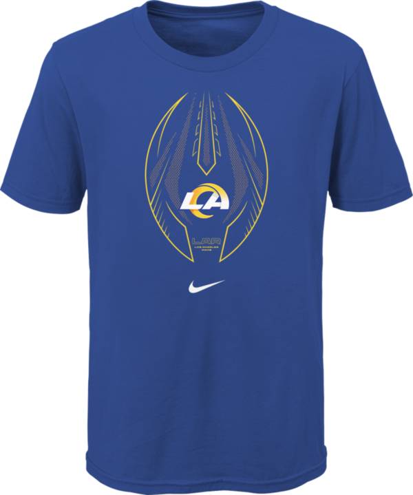 Nike Youth Los Angeles Rams Icon Royal T-Shirt