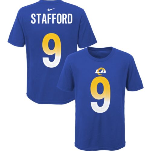 Nike Youth Los Angeles Rams Matthew Stafford #9 Navy Rivals Game