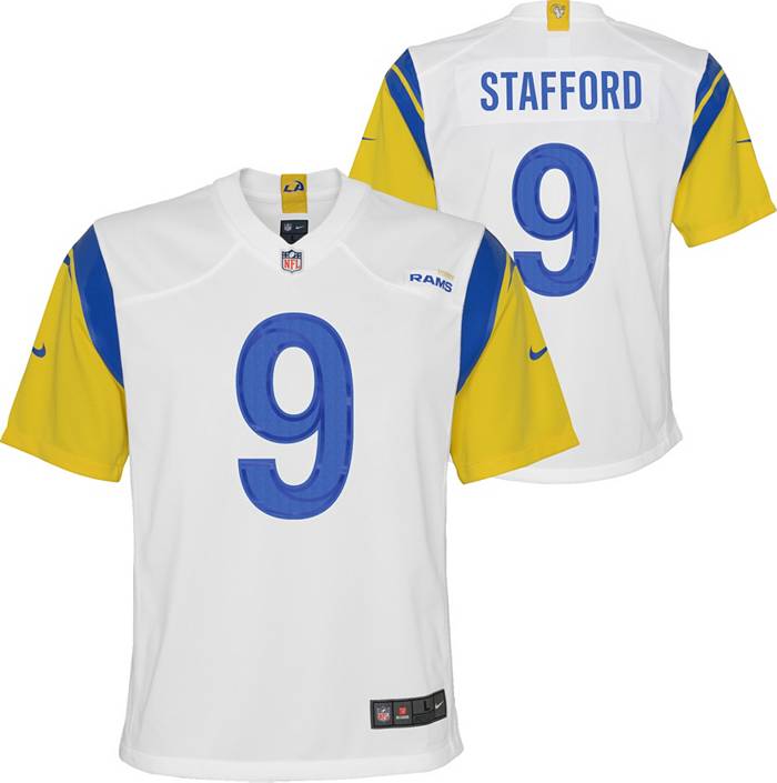 Nike Youth Los Angeles Rams Matthew Stafford #9 Alternate White