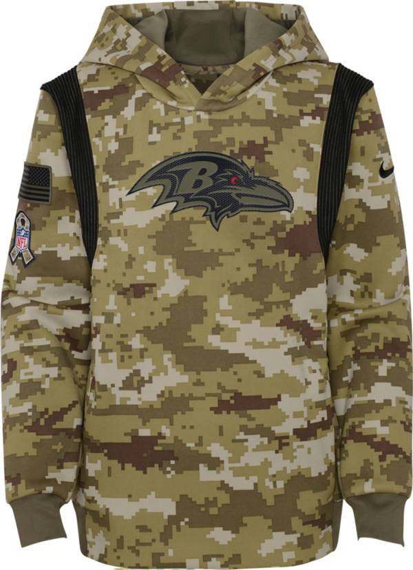 Nike Youth Baltimore Ravens Salute to Service Camouflage Hoodie product image