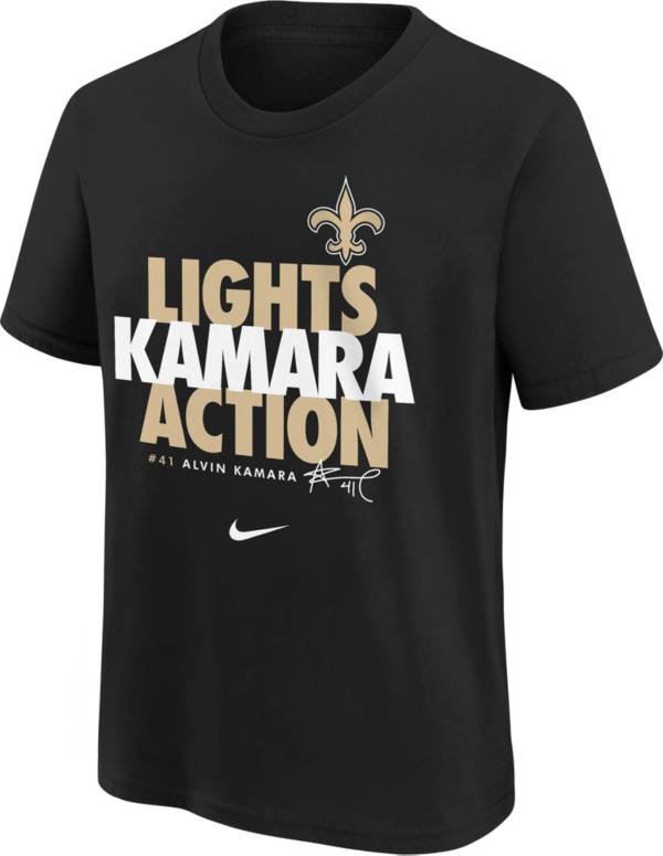 Nike Youth New Orleans Saints Local Alvin Kamara Black T-Shirt product image