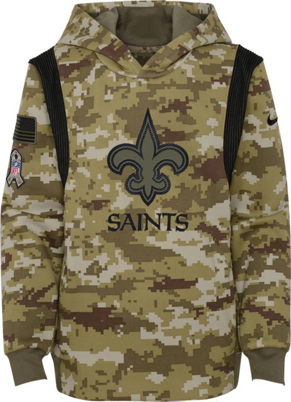 Nike Youth New Orleans Saints Salute to Service Camouflage Hoodie