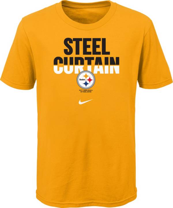 Nike Youth Pittsburgh Steelers Local Split Gold T-Shirt
