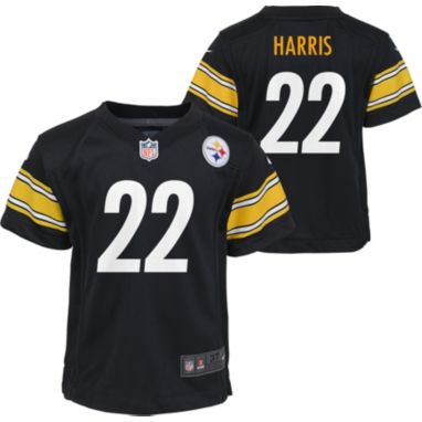 sorry, Nike Little Kid's Pittsburgh Steelers Najee Harris #22 Black Game Jersey is currently out of stock