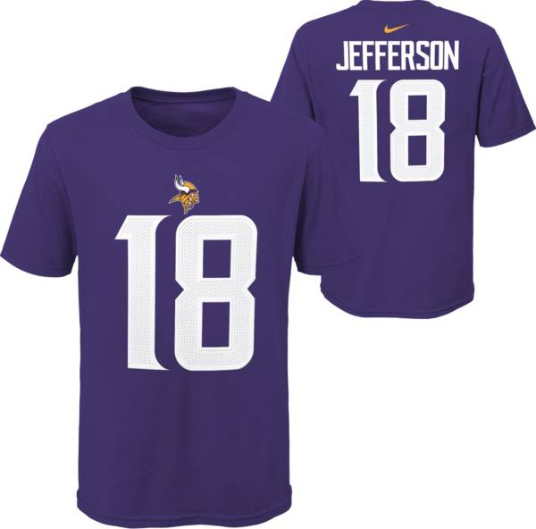 Youth Nike Justin Jefferson Purple Minnesota Vikings Game Jersey – Champion  WearCo