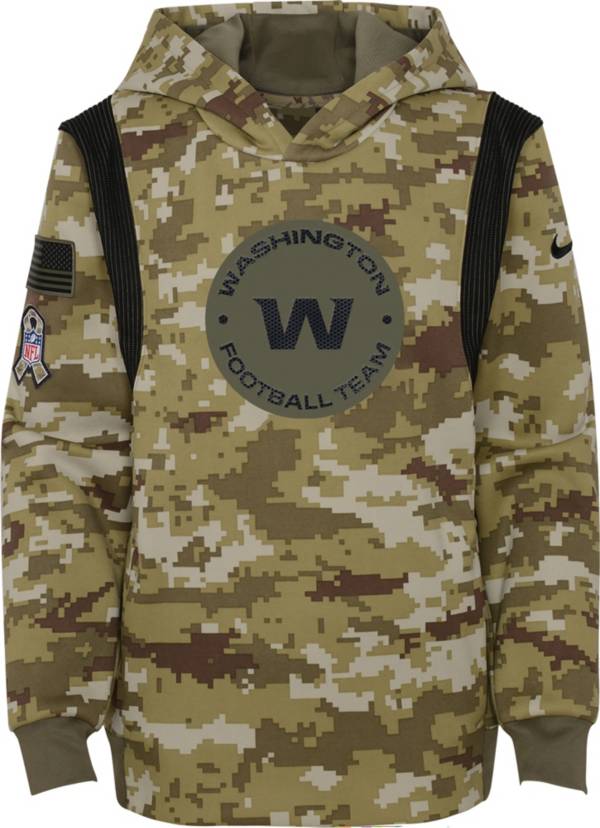 Nike Youth Washington Football Team Salute to Service Camouflage Hoodie product image