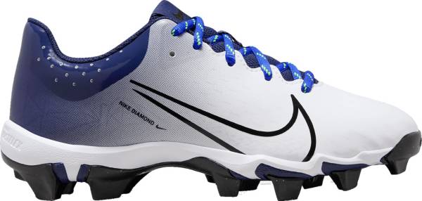 White nike clearance molded softball cleats