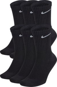 Nike Kids' Everyday Cushioned Crew Socks - 6 Pack | Dick's Sporting Goods