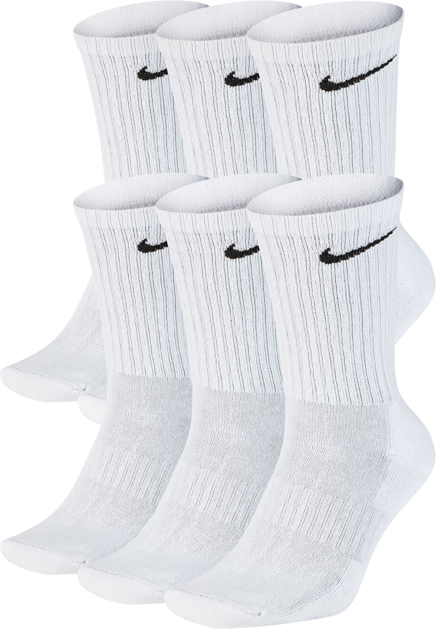 Nike Youth Everyday Cushioned Crew Socks - 6 Pack product image