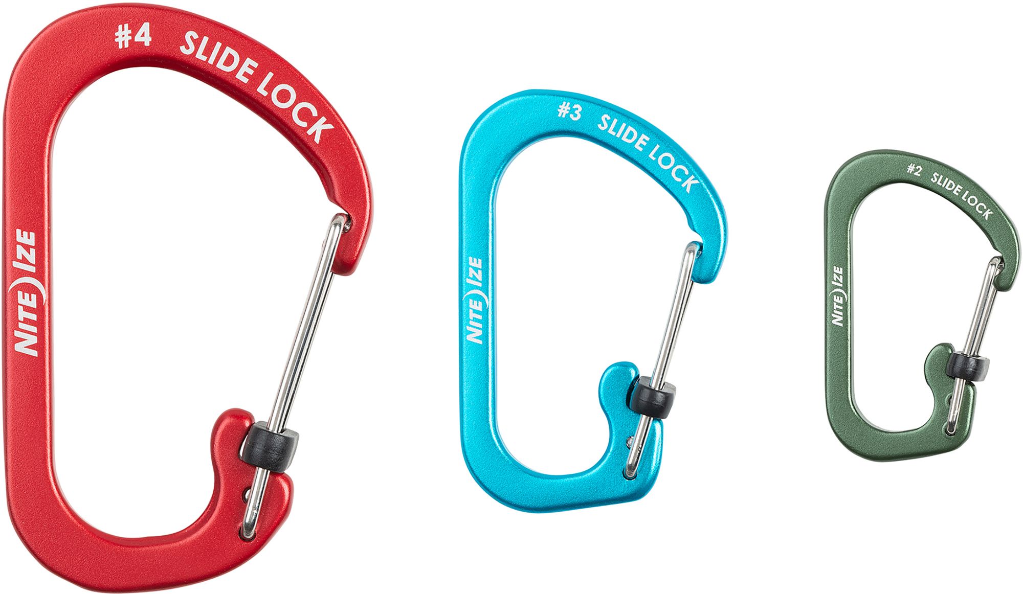Nite Ize SlideLock Carabiner - 3 Pack product image
