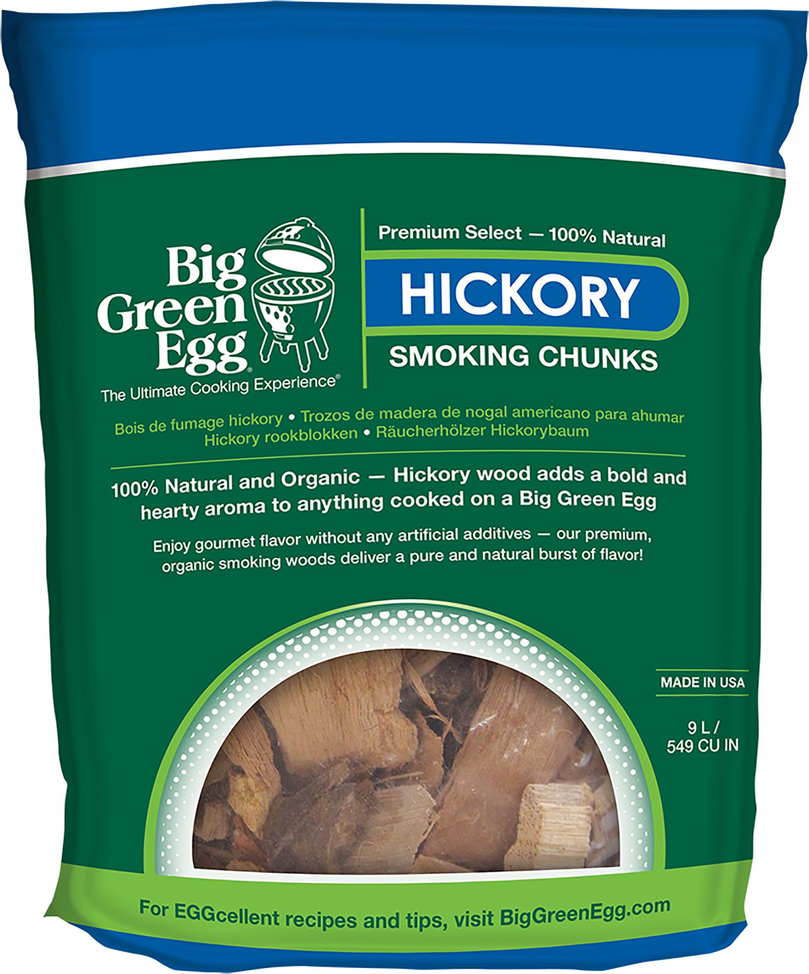 Big Green Egg Flavored Hickory Smoking Chunks product image