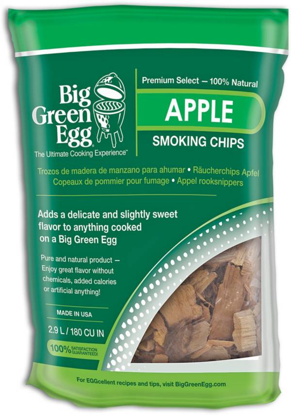 Big Green Egg Flavored Apple Smoking Chips Publiclands