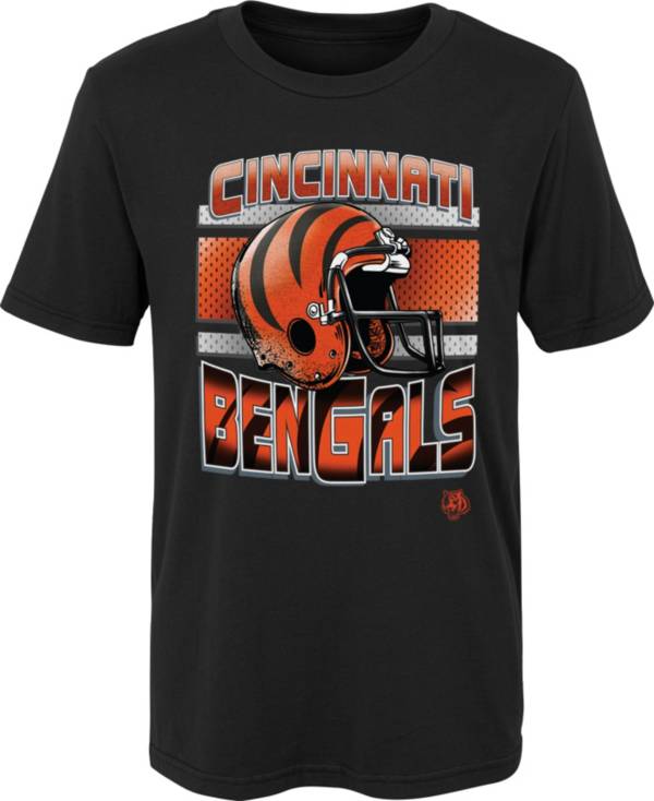 NFL Team Apparel Little Kid's Cincinnati Bengals Black Glory Days T-Shirt