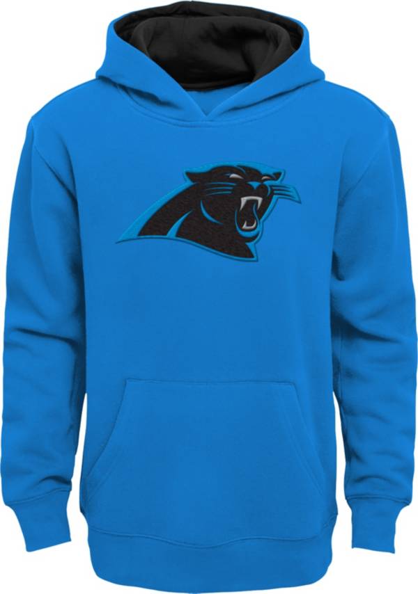 NFL Team Apparel Little Boys' Carolina Panthers Blue Prime Pullover Hoodie