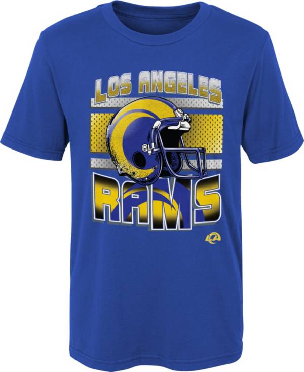 NFL Team Apparel Little Boys' Los Angeles Rams Royal Glory Days T-Shirt