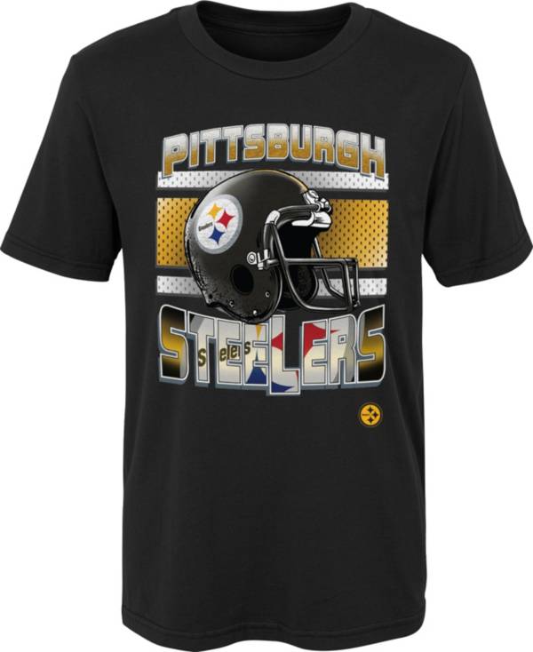 NFL Team Apparel Little Kid's Pittsburgh Steelers Black Glory Days T-Shirt product image