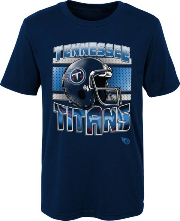 NFL Team Apparel Little Boys' Tennessee Titans NAVY Glory Days T-Shirt